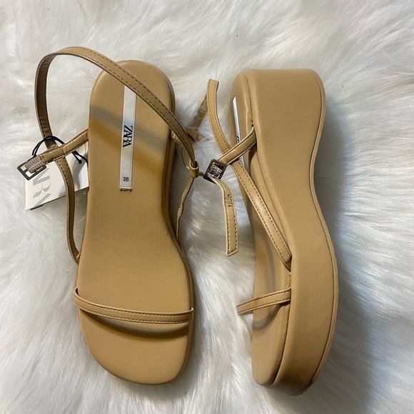 Zara platform sandals